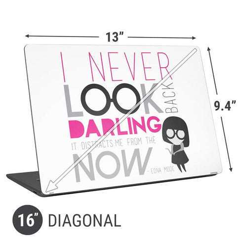 Disney The Incredibles Edna Mode Art Universal Laptop 16in (13 x 9.4in) Skin